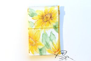 sunflower travelers notebook
